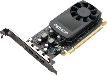 Vaizdo plokštė PNY Quadro P1000 VCQP1000V2-PB, 4 GB, GDDR5