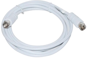 Vakoss Cable Coax to Coax White 2 m