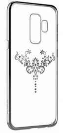 Devia Crystal Iris Back Case With Swarovsky Crystals For Samsung Galaxy S9 Silver