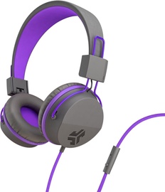 Laidinės ausinės vaikams JLab JBuddies, violetinė