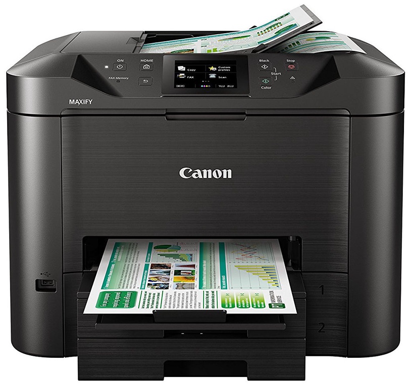 Daudzfunkciju printeris Canon MAXIFY MB5450, tintes, krāsains