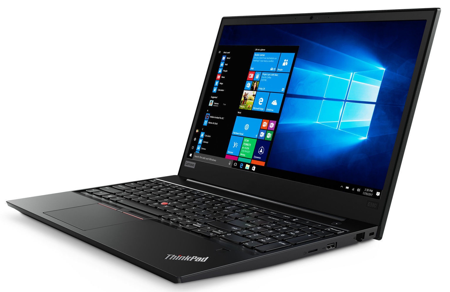 Ноутбук Lenovo ThinkPad E580 Black 20KS007GPB_8_256 PL, Intel® Core™ i3- 8130U, 8 GB, 256 GB, 15.6 ″, Intel® UHD Graphics 620, черный - 1a.lt