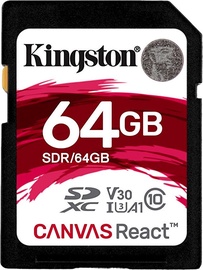 Kingston Canvas React SD 64GB