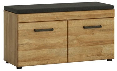 Batų spintelė Meble Wojcik Cortina CNAG05 Grandson Oak, 928x380x470 mm