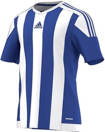 Adidas Striped 15 T-Shirt S16138 White/Blue S