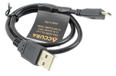 Accura Cable Micro USB / USB Black 0.5m