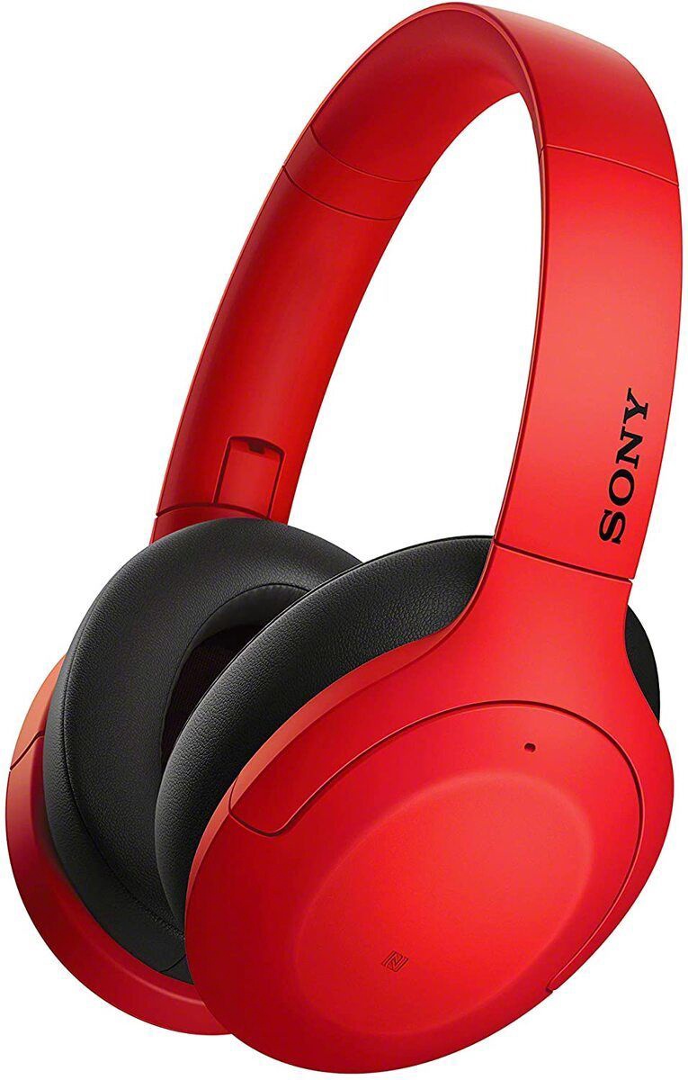 Sony red headphones wireless sale