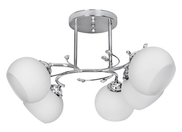 Gaismeklis Activejet Aje-Irma 5P Ceiling Lamp Silver/White