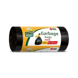 Šiukšlių maišai Bee Smart, 60 l, 50 vnt.