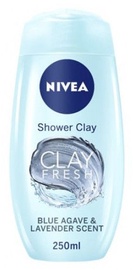 Nivea Clay Fresh Shower Clay Blue Agave & Lavender Scent 500ml