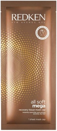 Kaukė plaukams Redken All Soft Mega Recovery Tissue Mask Cap, 10 vnt.