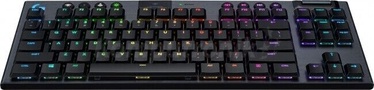 Klaviatūra Logitech G915 TKL Lightspeed Wireless RGB Mechanical Gaming Keyboard Clicky Black