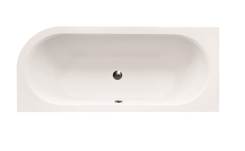 Vann, sisseehitatav Besco Avita, 150 cm x 75 cm x 42 cm, vasakpoolne