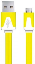 Esperanza Cable USB / USB-micro Yellow 1m