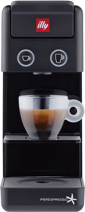 Kapsulas kafijas automāts Illy Y3.2 Iperespresso, melna