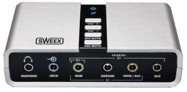 Sweex External Sound Card 7.1 USB SC016