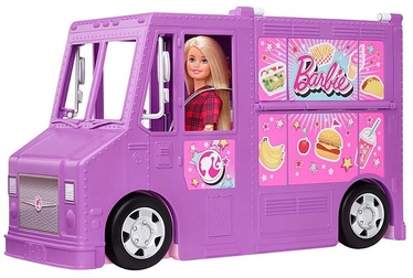 Žaislinis automobilis Barbie Barbie Food Truck GMW07