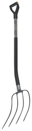 Hark kompostile Fiskars 133430/1001695, 1370 mm, käepidemega