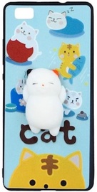 Mocco 4D White Cat Back Case For Samsung Galaxy S7
