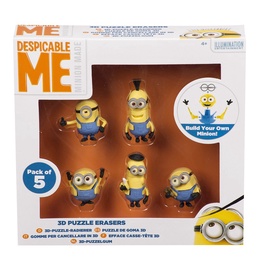 KUSTUTUSKUMMID MINIONS 5 TK.