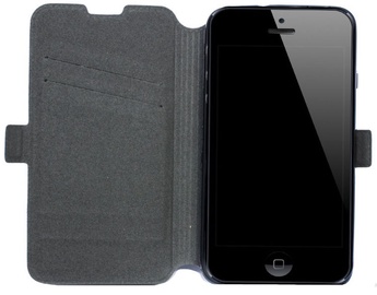 Telone Super Slim Shine Book Case Apple iPhone 6 Plus Black