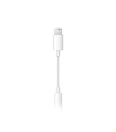 Adapteris Apple Lightning To 3.5mm Headphone Jack Adapter White