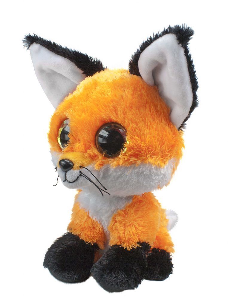 Pliušinis žaislas Lumo Stars Fox Repo, oranžinis, 15 cm 