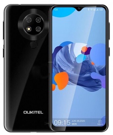 Mobilusis telefonas Oukitel C19 Pro, juodas, 4GB/64GB
