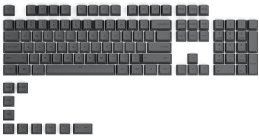 Tastatūras vāciņš Glorious PC Gaming Race GPBT Black Ash US, melna