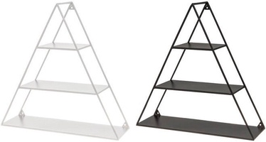 Plaukts Verners 4Living 500x500x160mm Black/White