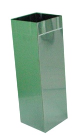 Õhupuhasti toru Akpo, roostevaba teras, 90 mm x 90 mm x 500 mm
