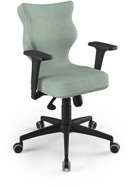 Entelo Perto Black Office Chair DC20 Mint