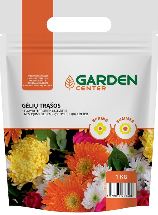 Удобрение для цветов Garden Center, 1 кг