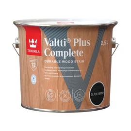 Impregnants Tikkurila Valtti Plus Complete, melna, 2.5 l