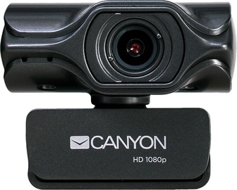 Интернет-камера Canyon С6, черный, CMOS