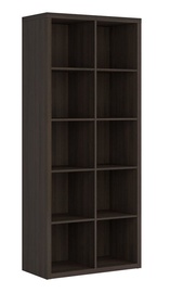 Black Red White Nepo Shelf Wenge
