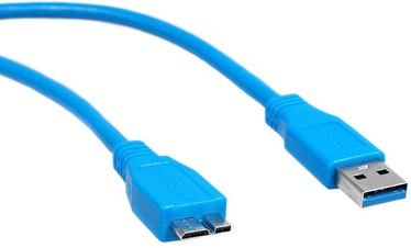 Adapteris Maclean USB 3.0 male, Micro USB 3.0 B male, 3 m, zila