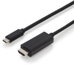 Kaabel Assmann AK-300330-020-S, must, 2 m