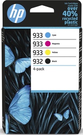 Кассета для принтера HP 932, черный/желтый/голубой/фуксия (magenta)