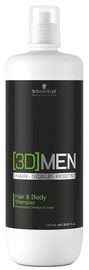 Шампунь Schwarzkopf 3DMEN Hair & Body, 1000 мл