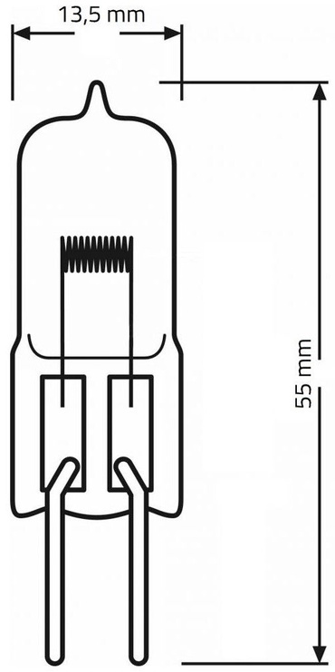 Lemputė Osram, G6.35, 250 W, 9000 lm