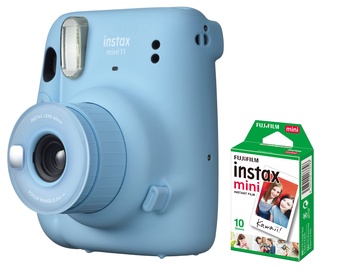 Momentfotoaparāts Fujifilm INSTAX MINI 11 SKY BLUE + 10 PL