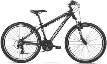Velosipēds Kross Hexagon Black White Graphite Glossy 2020, 14", 26"