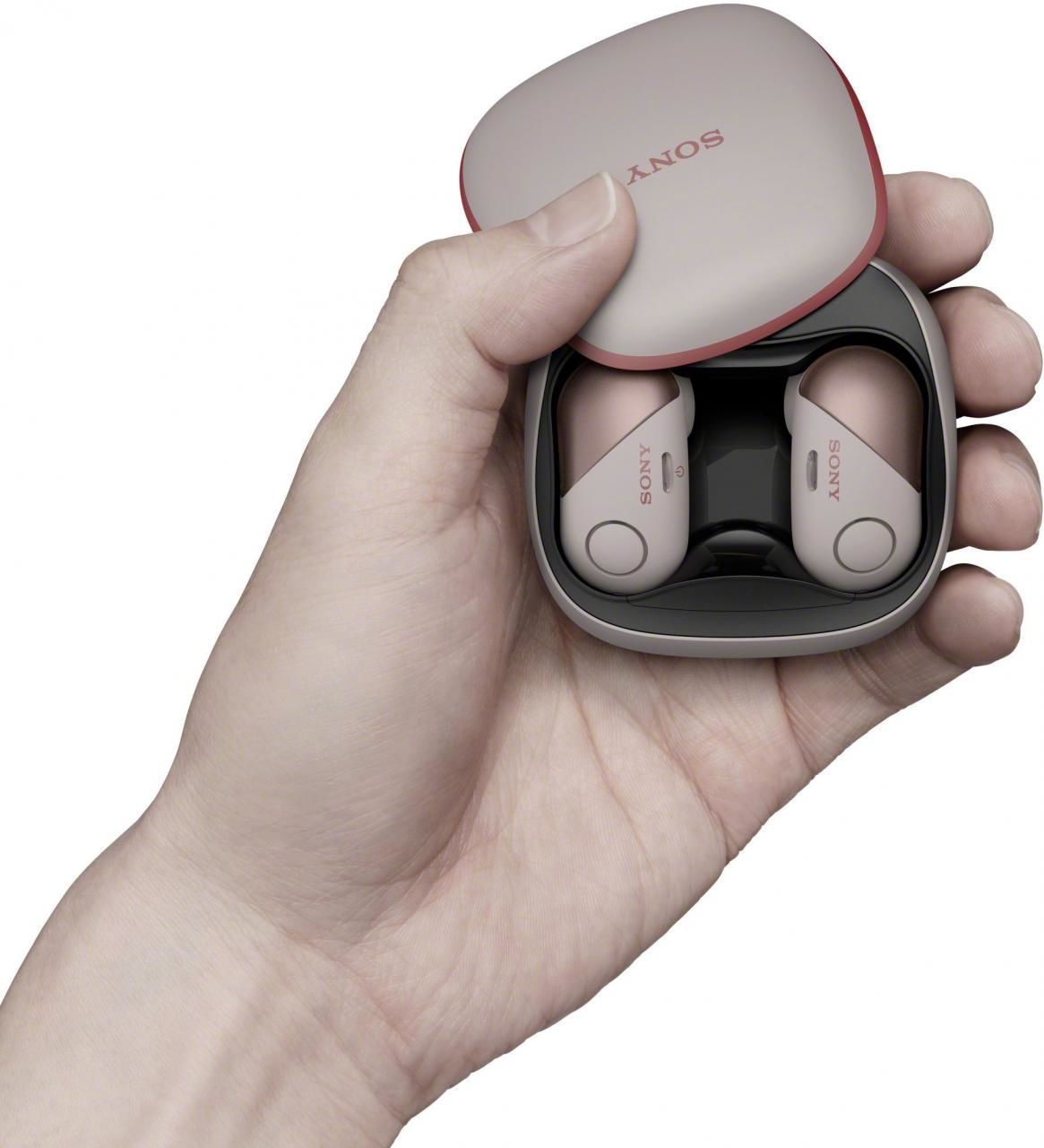 Belaidės ausinės Sony WF-SP700N/P 