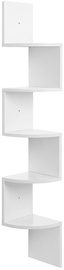 Songmics Wall Bookshelf White 20x127.5cm