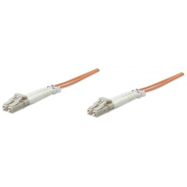 Juhe Intellinet LC-LC Fiber Optic Patch Cable OM-3 1m