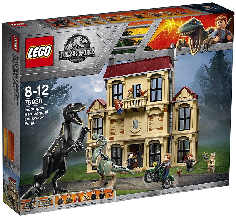 Konstruktorius LEGO® Jurassic World Indoraptor Rampage at Lockwood Estate 75930 75930