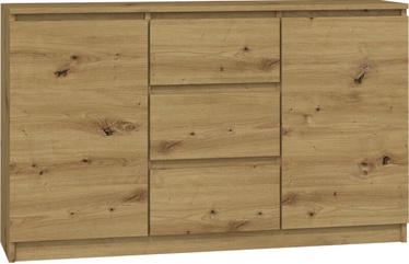 Kumode Top E Shop, brūna, 120 x 30 cm x 75 cm
