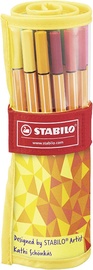 Stabilo Point 88 25pcs Yellow Case