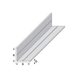 Nurk 15x15mm plastik valge 1m
